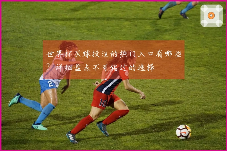 世界杯买球投注的热门入口有哪些？详细盘点不可错过的选择